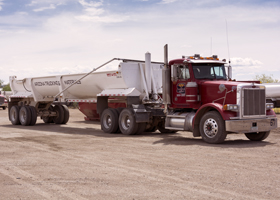 End Dump Truck